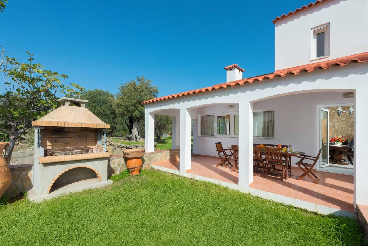 Villa Krokali Lindos Exteriör bild