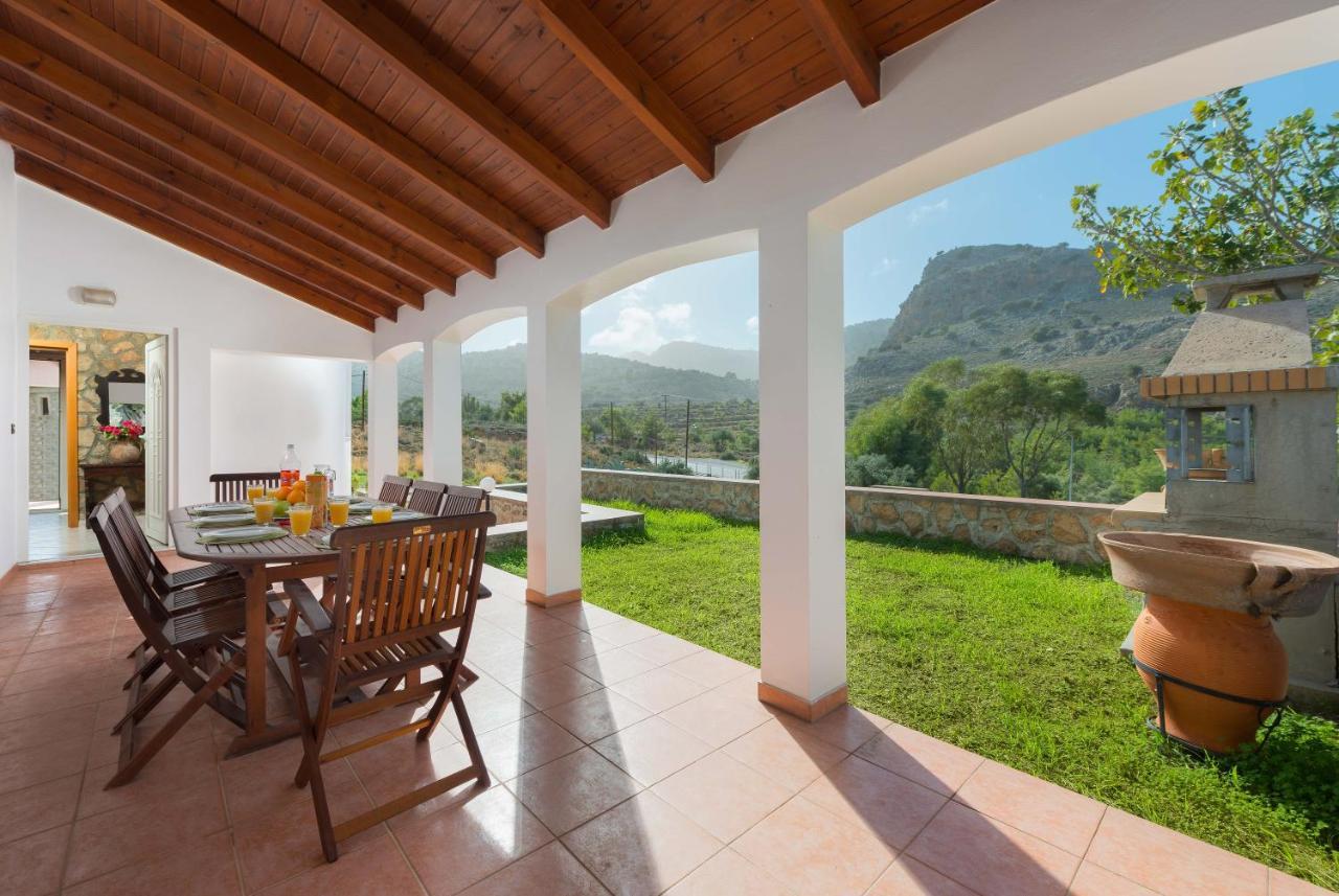 Villa Krokali Lindos Exteriör bild