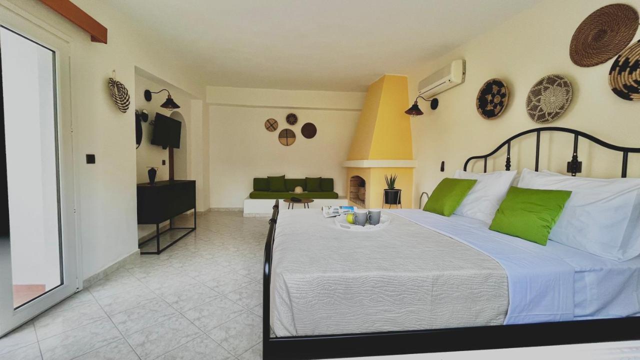 Villa Krokali Lindos Exteriör bild